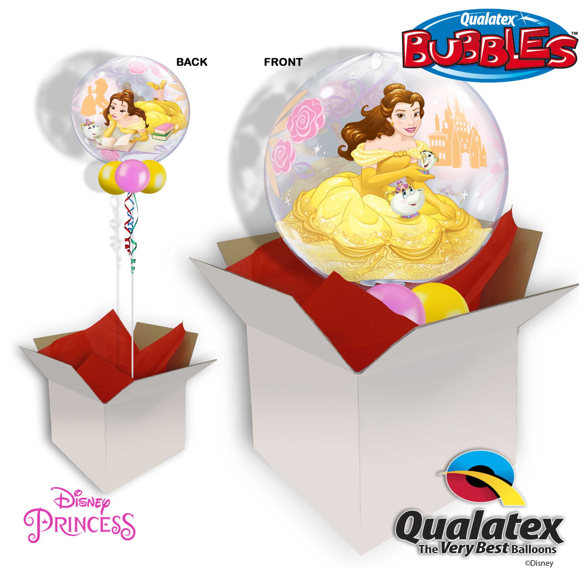 Disney Belle 22 Inch Bubble Balloon In A Box Review