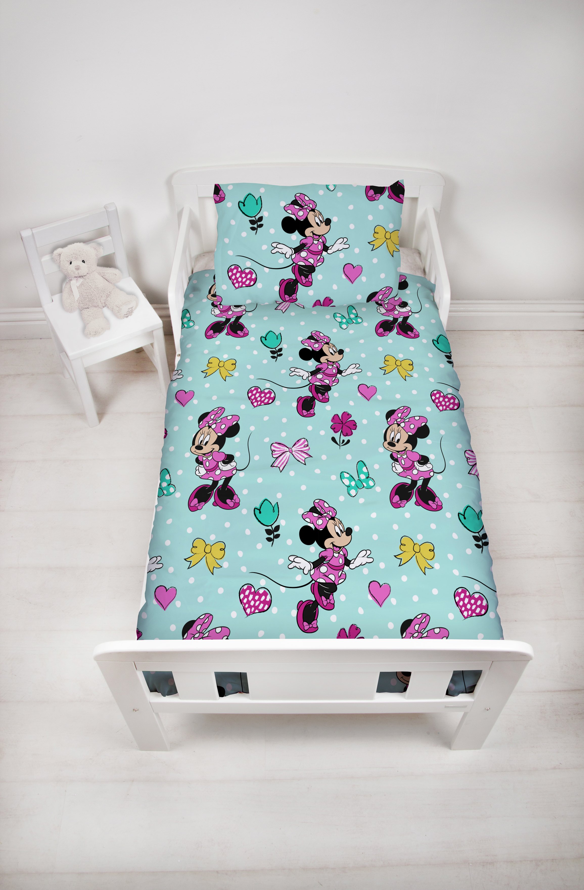 Minnie Mouse Skip Toddler Bed in a Bag