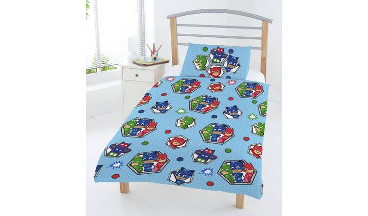 Buy Pj Masks Badges Junior Duvet Cover Set Toddler Kids Duvet