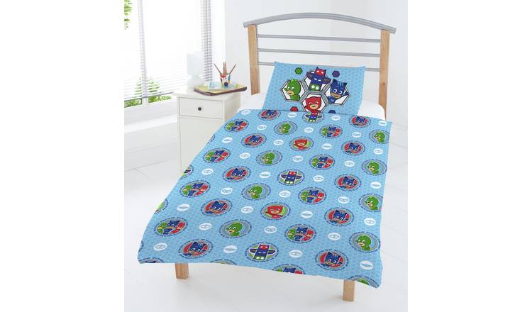 Buy Pj Masks Badges Junior Duvet Cover Set Toddler Kids Duvet