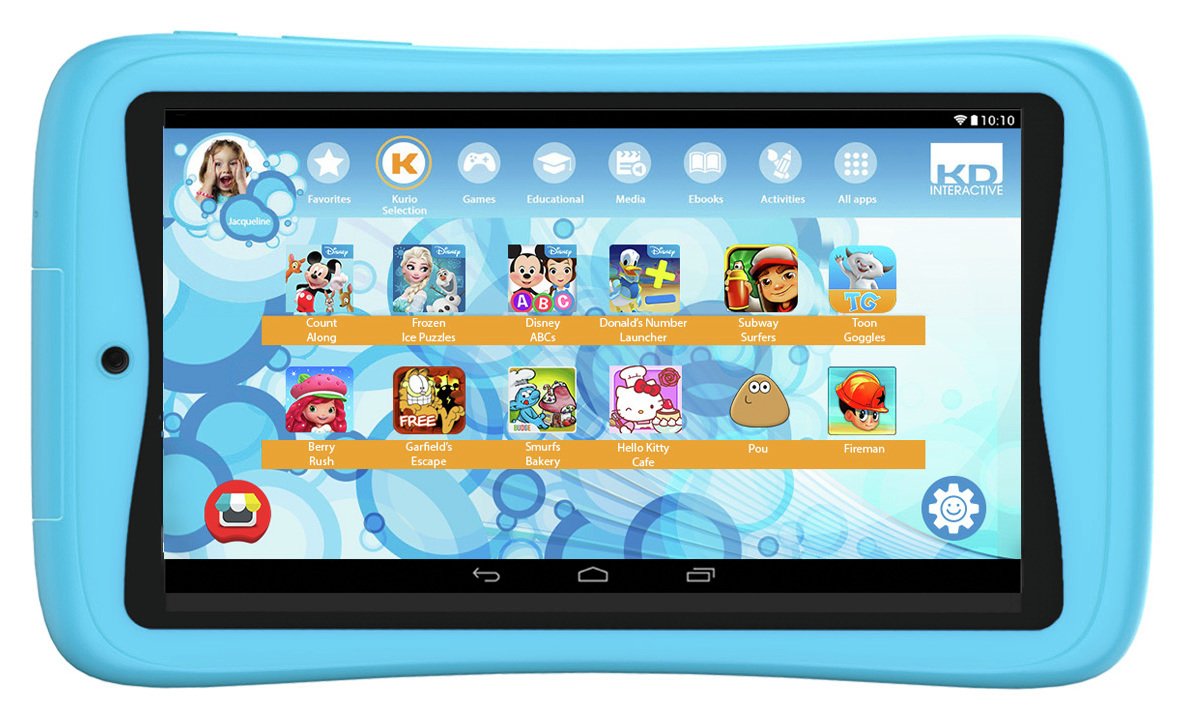 Kurio Tab Advance 7 Inch Kids Tablet - Blue