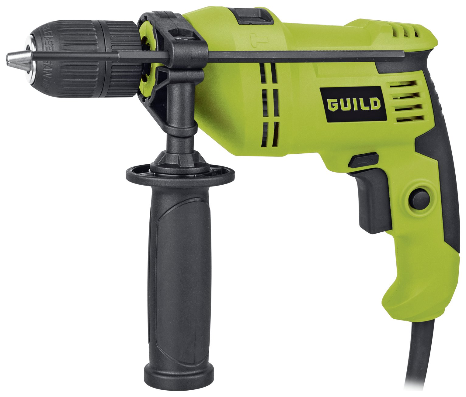 Guild 13mm Keyless Corded Hammer Drill - 600W