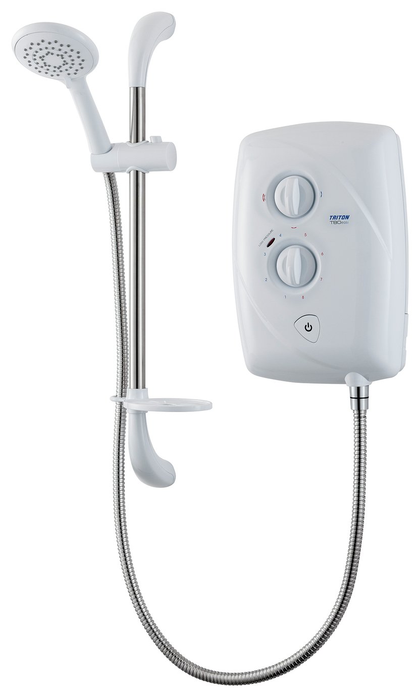 Triton T80 Easifit 8.5kW Electric Shower - White