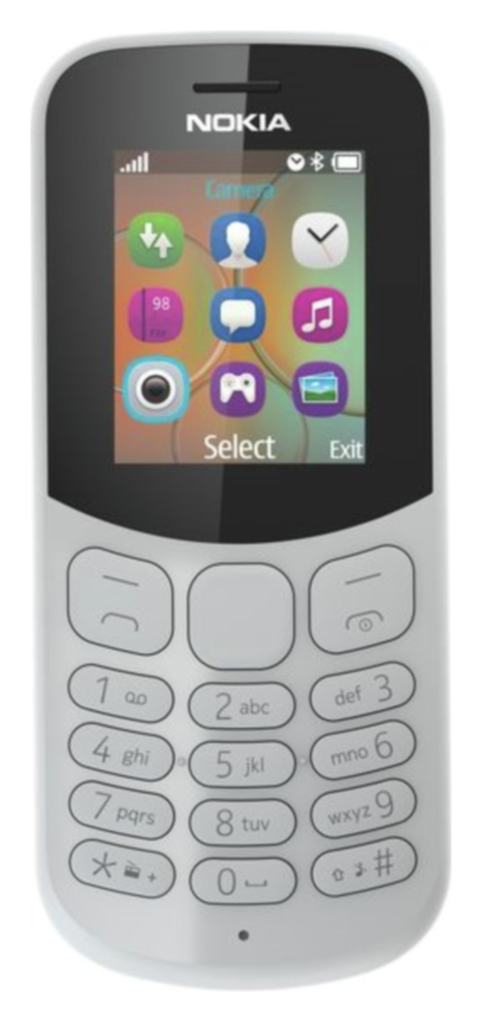 SIM Free Nokia 130 2017 Mobile Phone - Grey