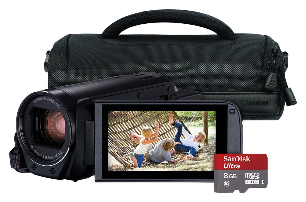 Canon Legria HF R806 Full HD Camcorder Bundle - Black