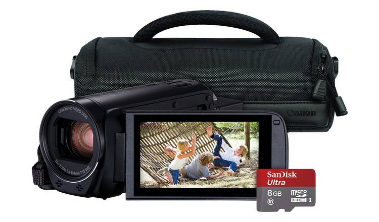 Buy Canon Legria Hf R806 Full Hd Camcorder Bundle Black Shop All Camcorders Argos