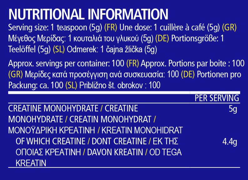 USN Creatine Monohydrate Shake 500g Review