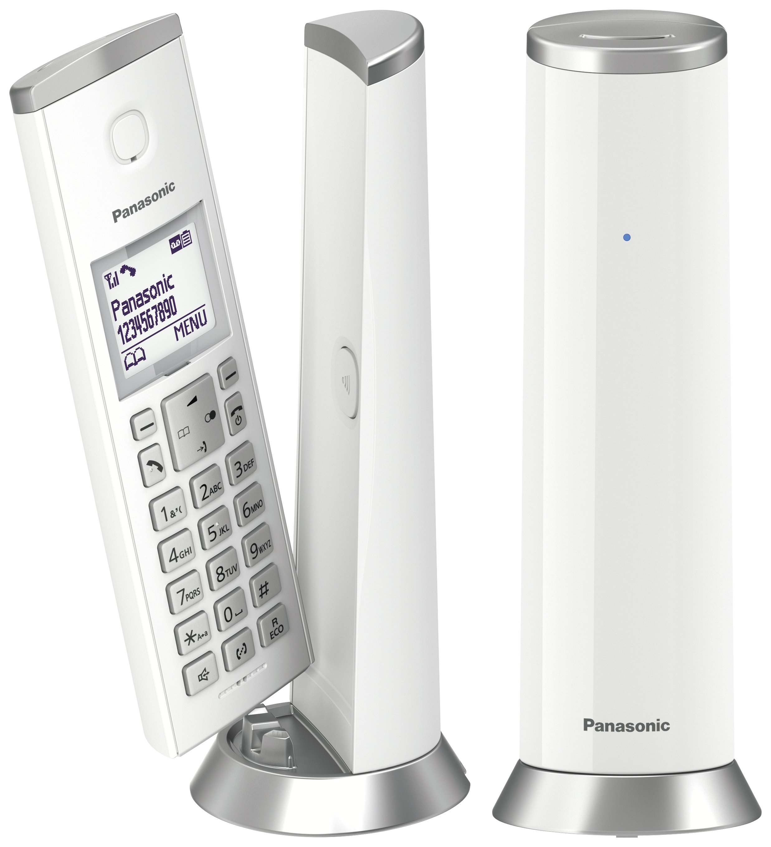 panasonic cordless phone white