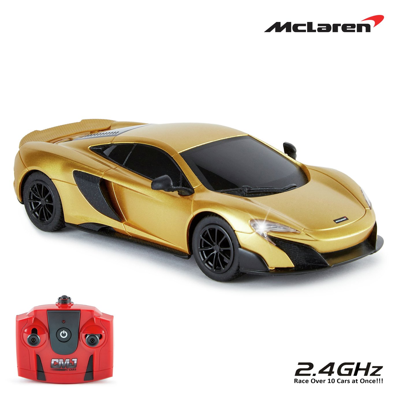 McLaren 675LT RC 1:24 Car - Gold