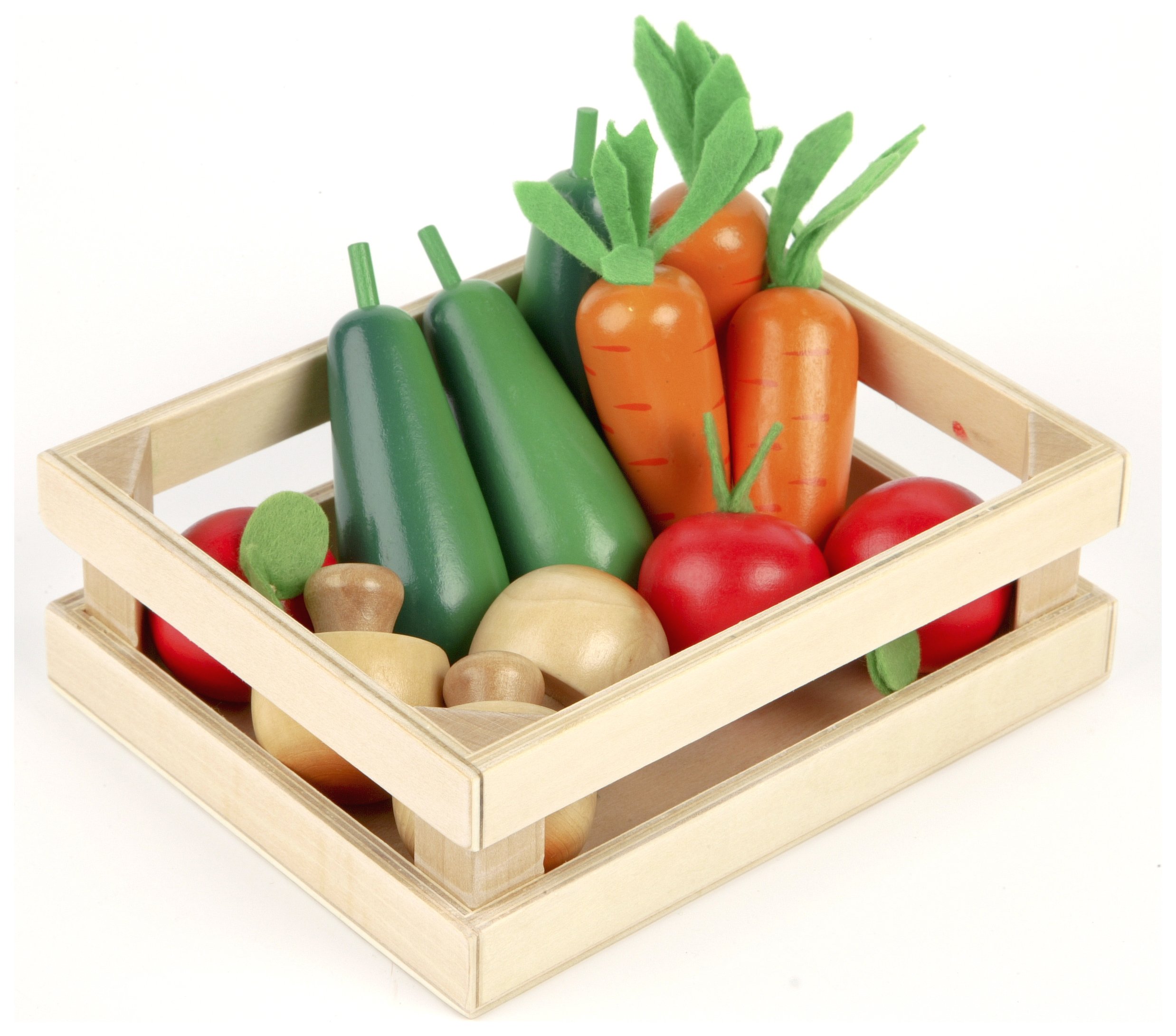 Tidlo Wooden Winter Vegetables in a Tray