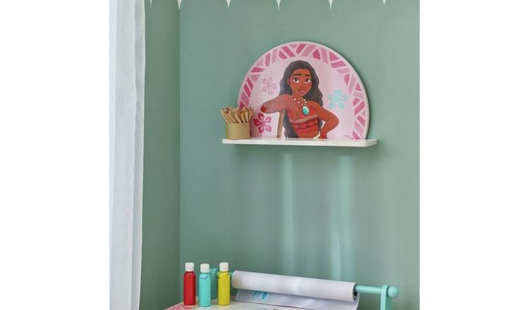 Disney Moana Oval Shelf - Pink