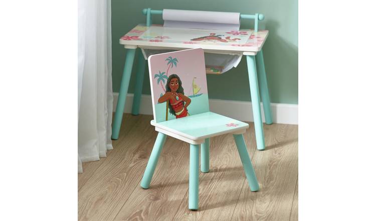 Disney Moana Play Desk - Pink and White