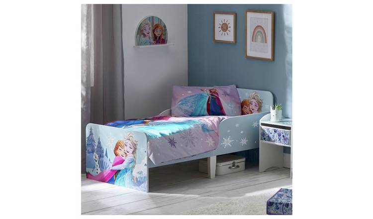 Disney Frozen Toddler Bed - Blue