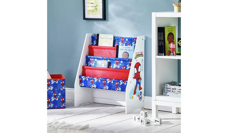 Marvel Spidey and Friends Bookcase - Blue & Red