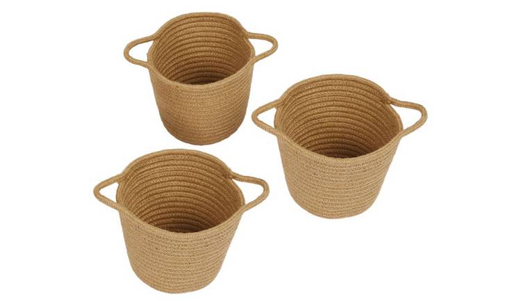 Great Little Trading Company Mini Rope Storage Basket