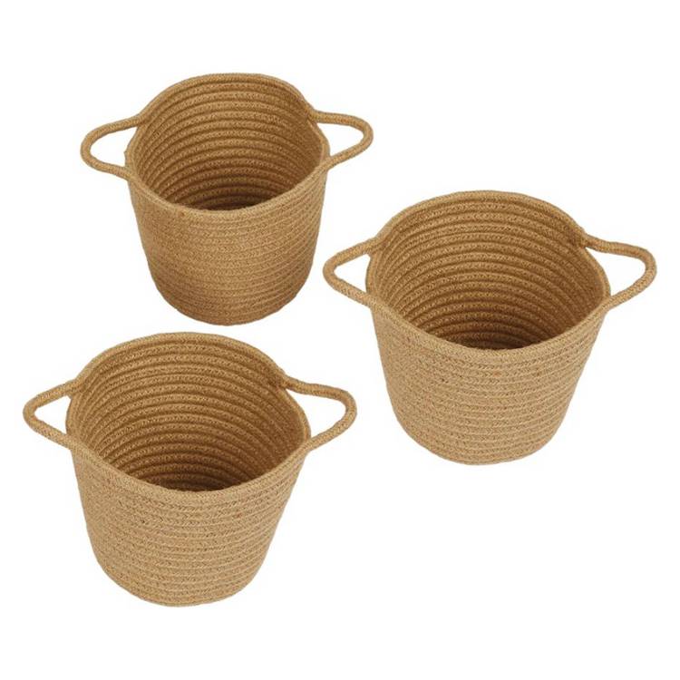 Great Little Trading Company Mini Rope Storage Basket 0