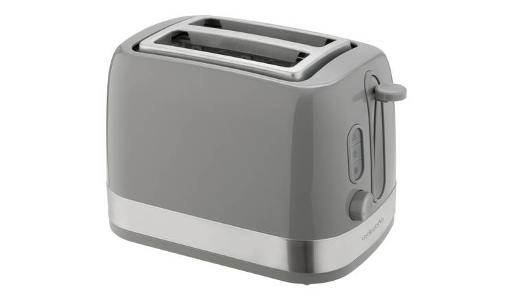 Buy Cookworks 2 Slice Toaster - Brushed Stainless Steel | Toasters | Argos