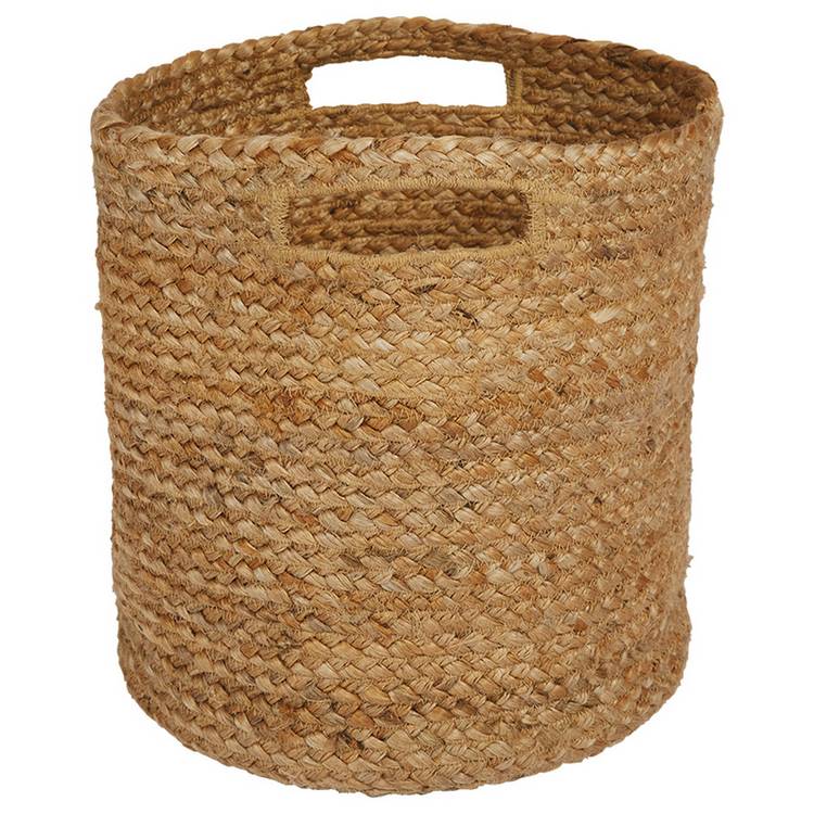 Great Little Trading Company Jute Storage Basket - Natural 0