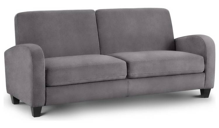 Julian Bowen Vivo Fabric 2 Seater Sofa - Grey