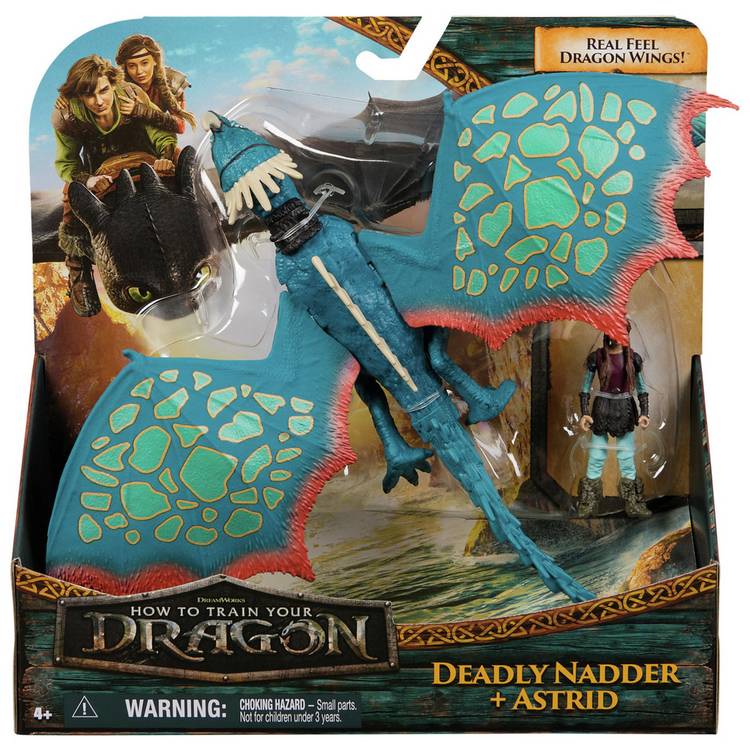 How To Train Your Dragon Deadly Nadder & Astrid Set 0
