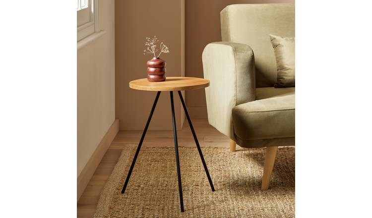 Argos Home Truda Side Table - Natural