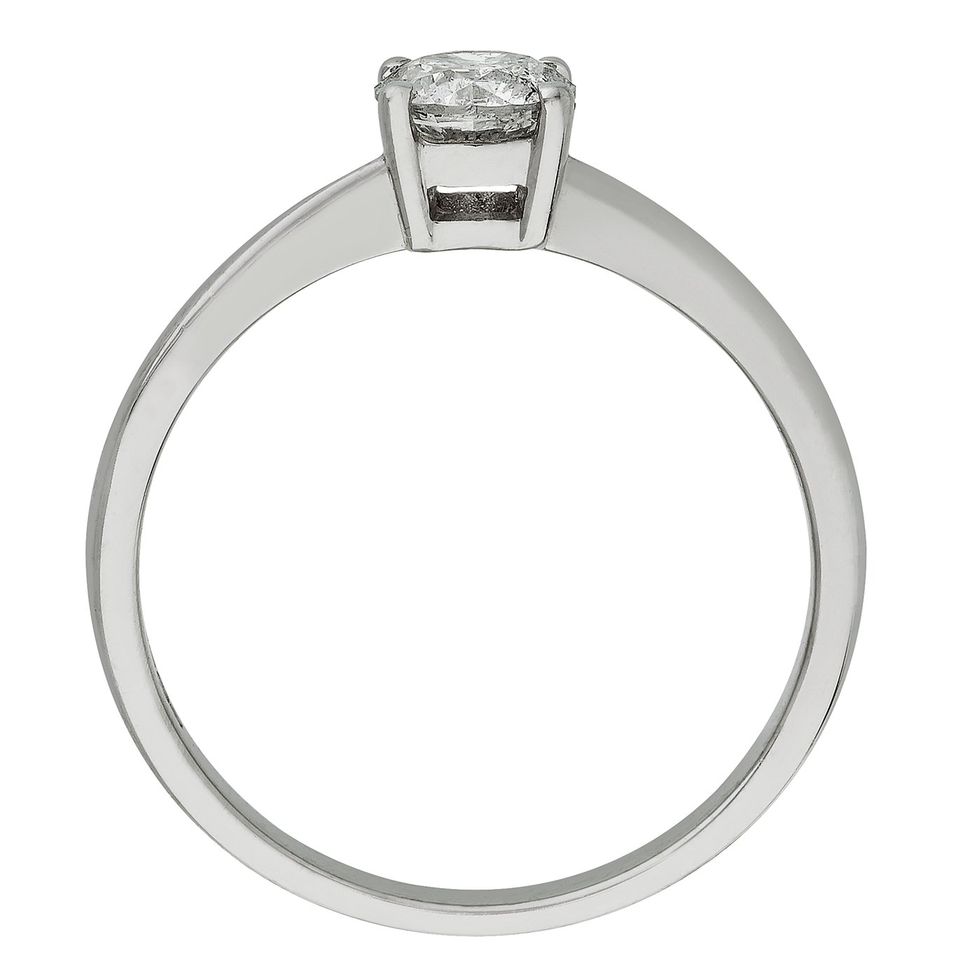 Revere 9ct White Gold 0.50ct Diamond Solitaire Ring Review