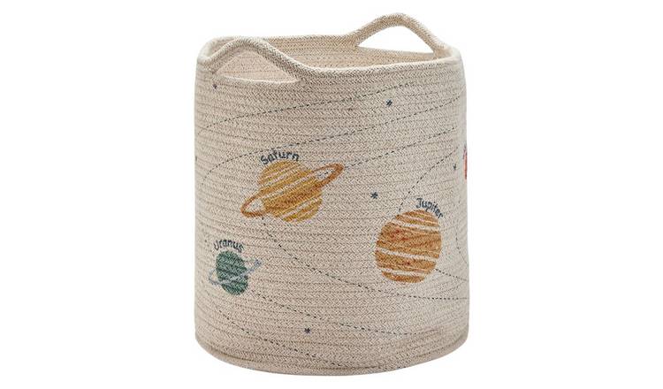 Great Little Trading Company Rope Storage Basket - Space
