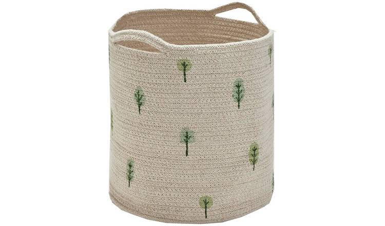 Great Little Trading Company Rope Storage Basket - Woodland