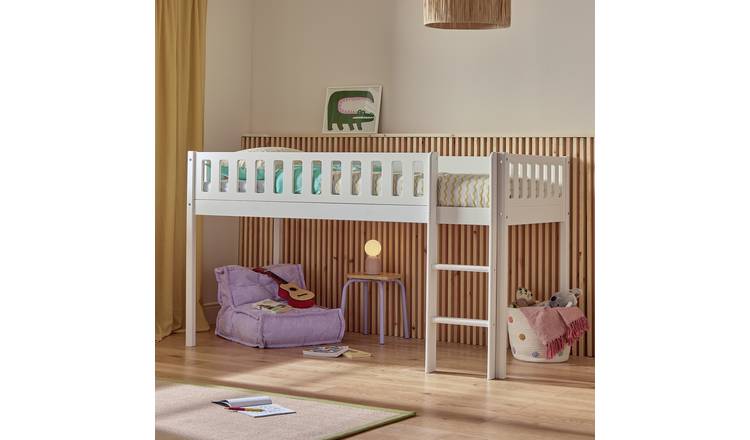 Habitat Kids Ronnie Single Midsleeper Bed - White
