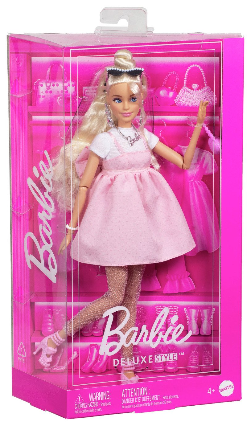 open lace back dress Barbie Girl Dress Pink / 12-18M by Wild and Rae main image 1