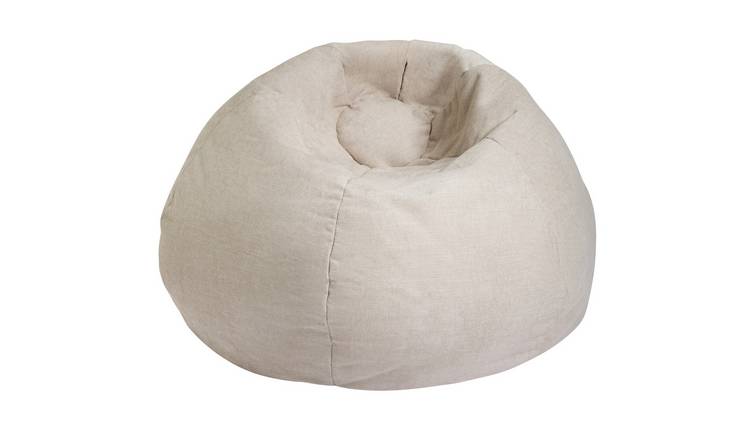 Kaikoo Ayrton Fabric Bean Bag - Stone