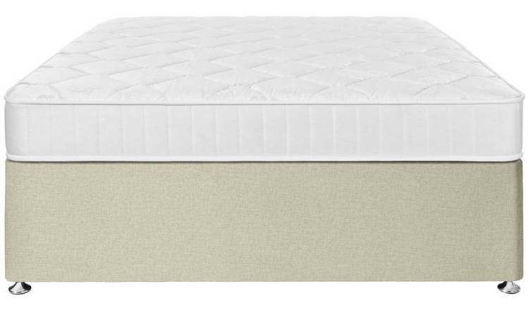 Argos Home Elmdon Small Double 4 Drawer Divan Bed - Natural