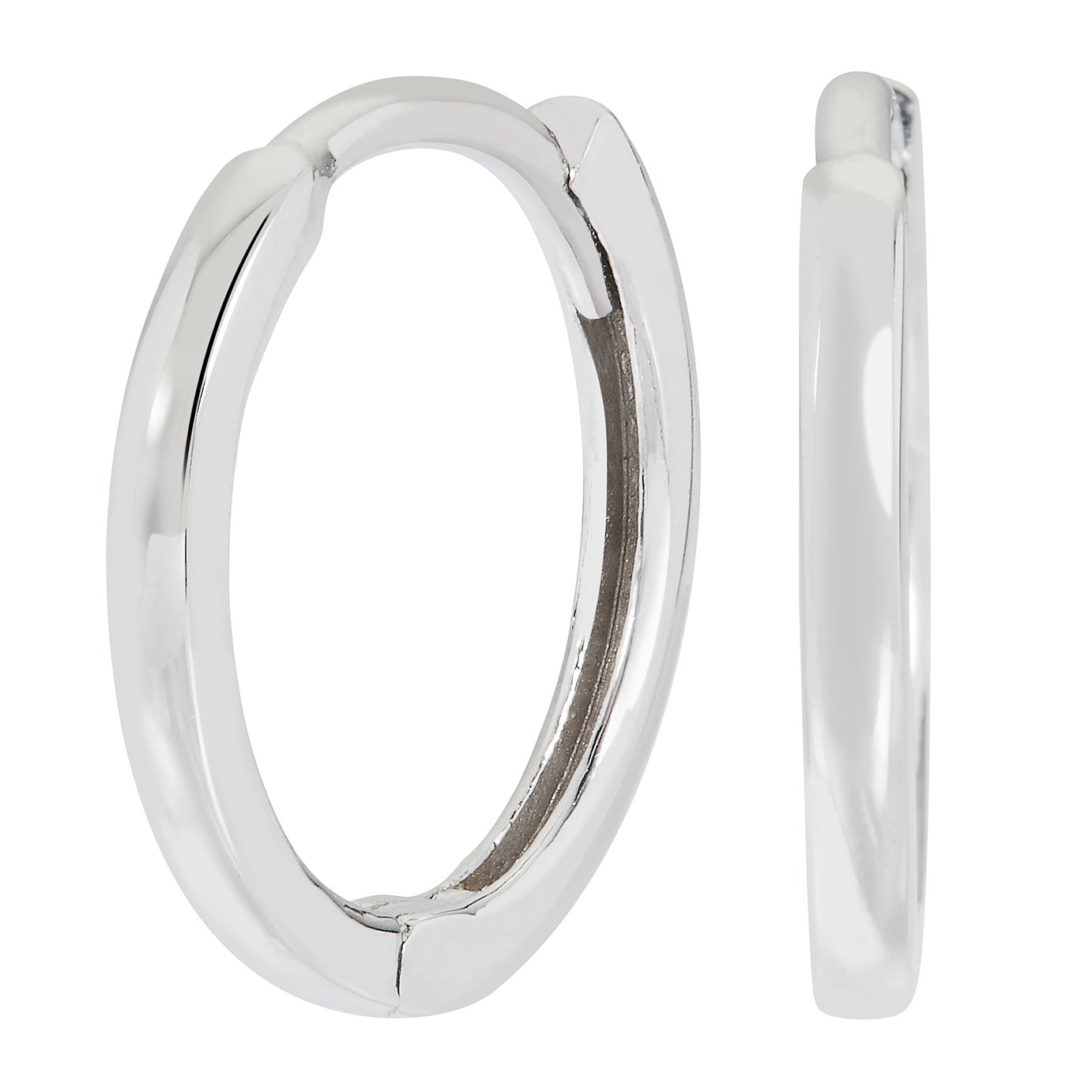 Revere 9ct White Gold Huggie Earrings Review