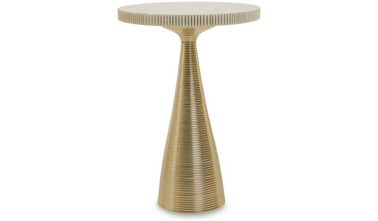 Fifty Five South Martini Metal Side Table - Gold