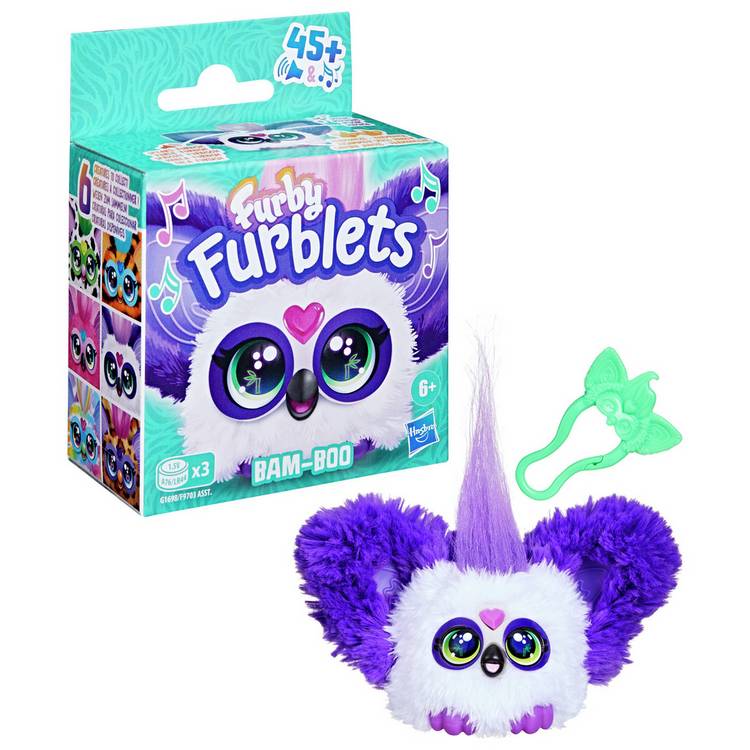 Hasbro Furby Furblet Bam Boo Interactive Plush Toy 0