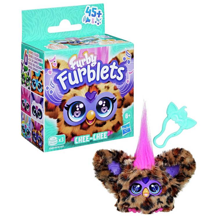 Hasbro Furby Furblet Chee Chee Interactive Plush Toy 0