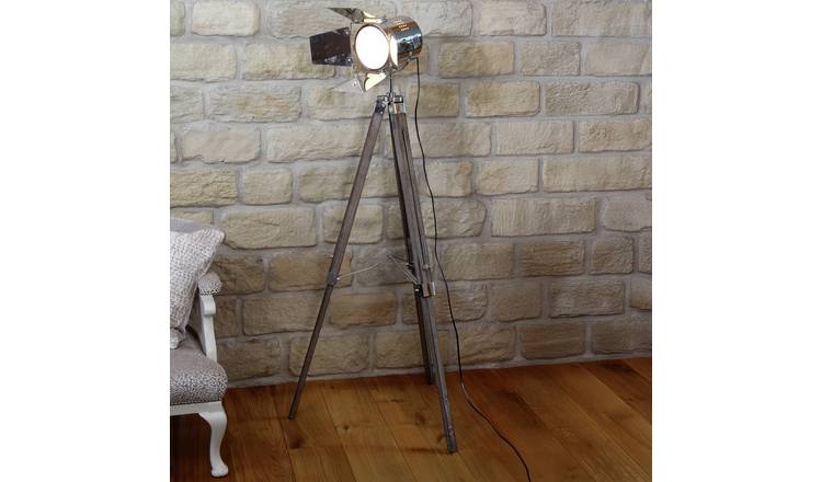 Pacific Hereford Tripod Floor Lamp - Grey