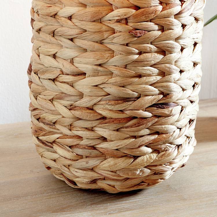 Pacific Zadi Plaited Woven Tall Table Lamp - Natural 0