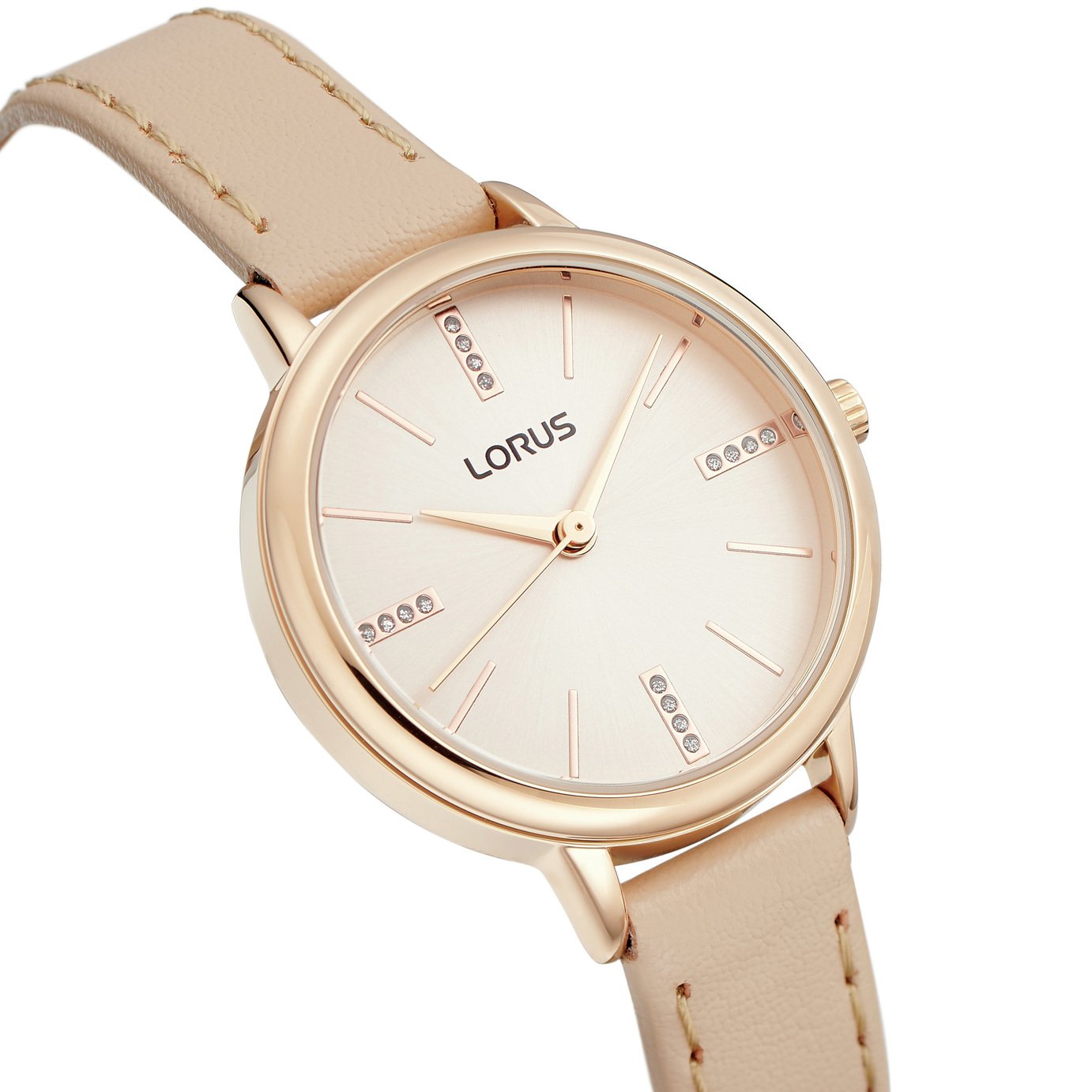 Lorus Ladies Beige Leather Strap Watch Review