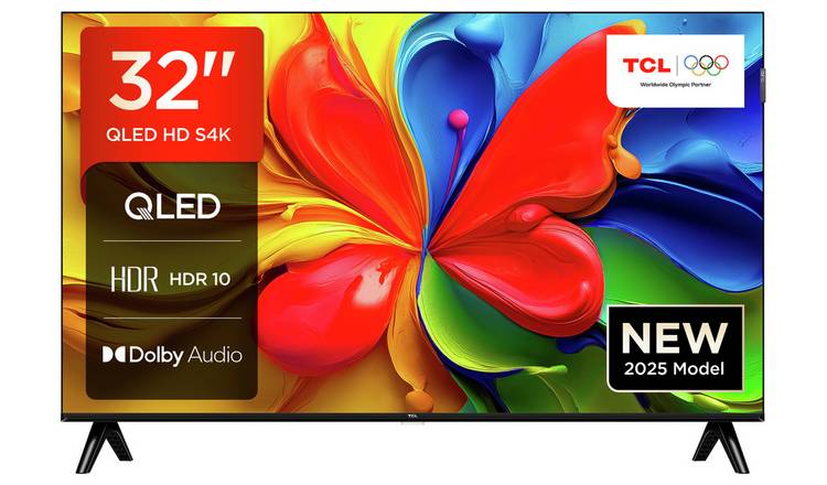 TCL 32 Inch 32S4K Smart Full HD HDR QLED TV