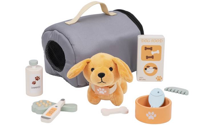 Chad Valley Wooden Pet Care Set