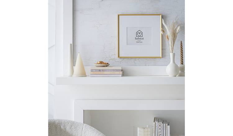 Habitat Gold Effect Metal Picture Frame - 5x7"