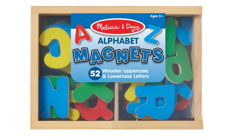 Buy Melissa Doug Magnetic Wooden Letters Early learning toys Argos