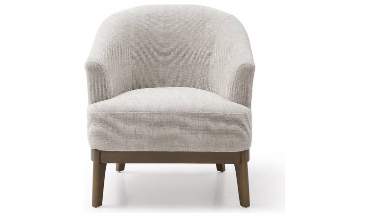 Kyoto Harriet Fabric Accent Chair - Natural