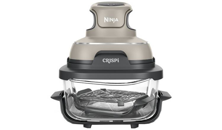 Ninja CRISPi 4-in-1 FN101UKST 4.5L Portable Air Fryer-Stone