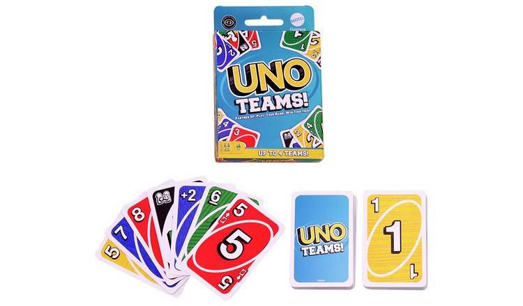 UNO Teams Card Game for Family Game Nights