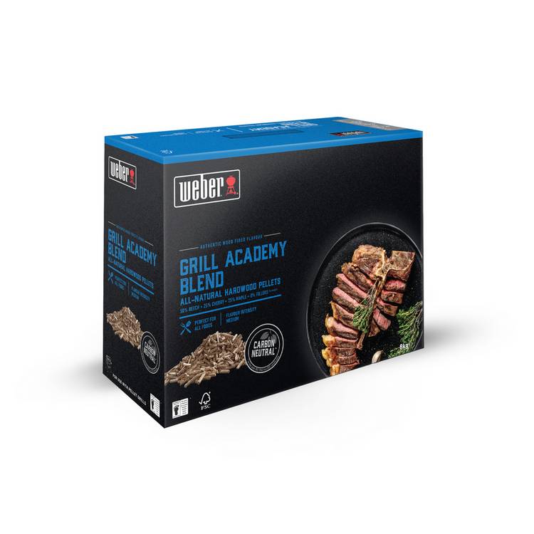Weber Grill Academy Blend All-Natural Hardwood Pellets 0