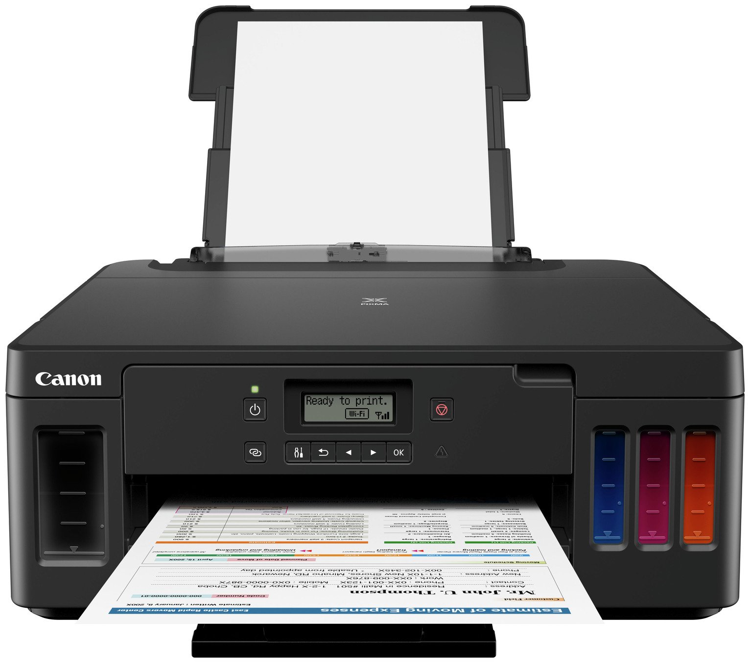 Canon PIXMA MegaTank G5050 Wireless Ink Tank Inkjet Printer