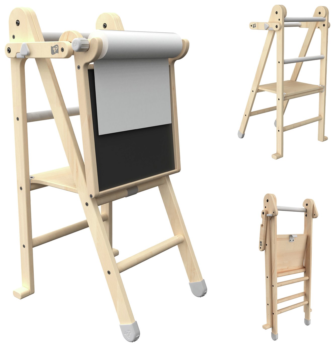 Buy TP Active Tots Wooden Folding Helper Tower | Highchairs | Argos