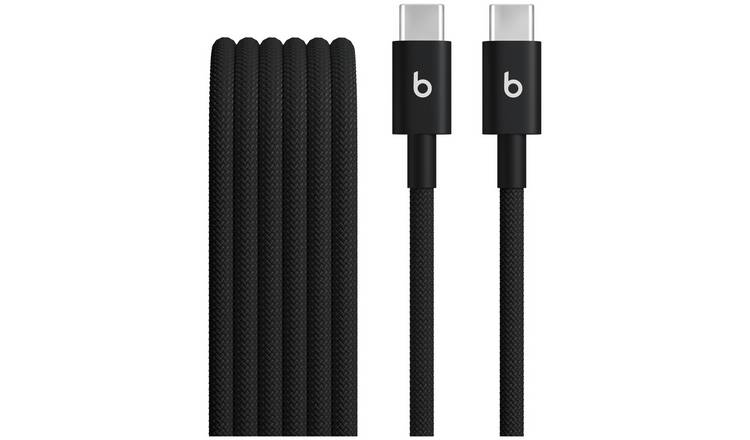 Apple Beats USB C to USB C Woven Cable - Bolt Black